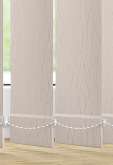 Kindling, Chiffon - Vertical Blind Slats